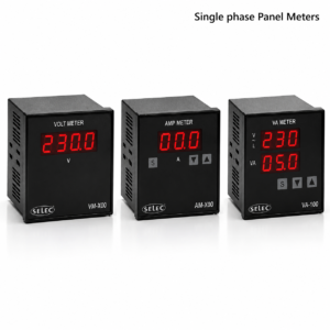single phase panel meters